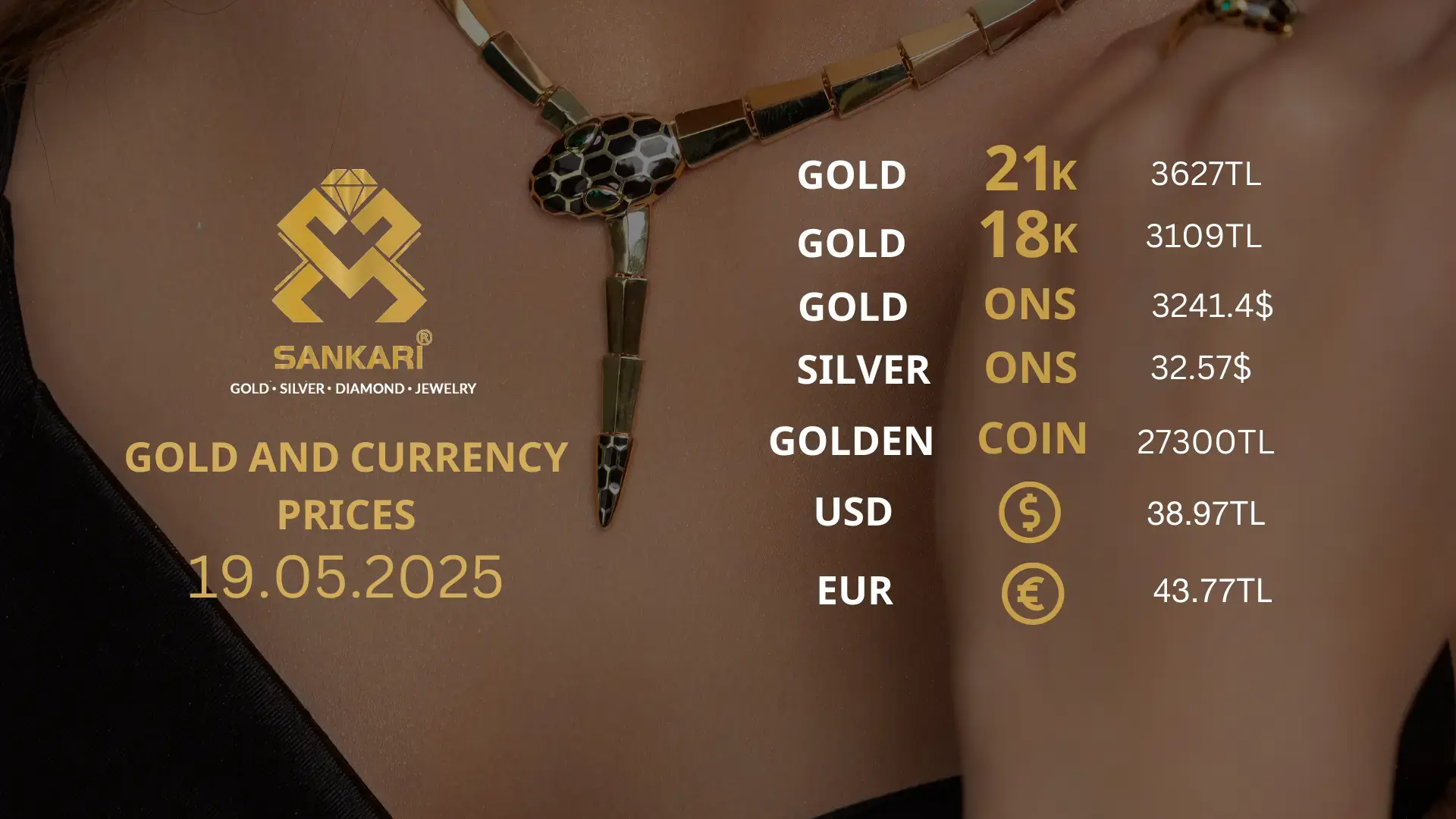 Gold Price Today, Monday 19 May 2025: Latest Updates Gold Prices