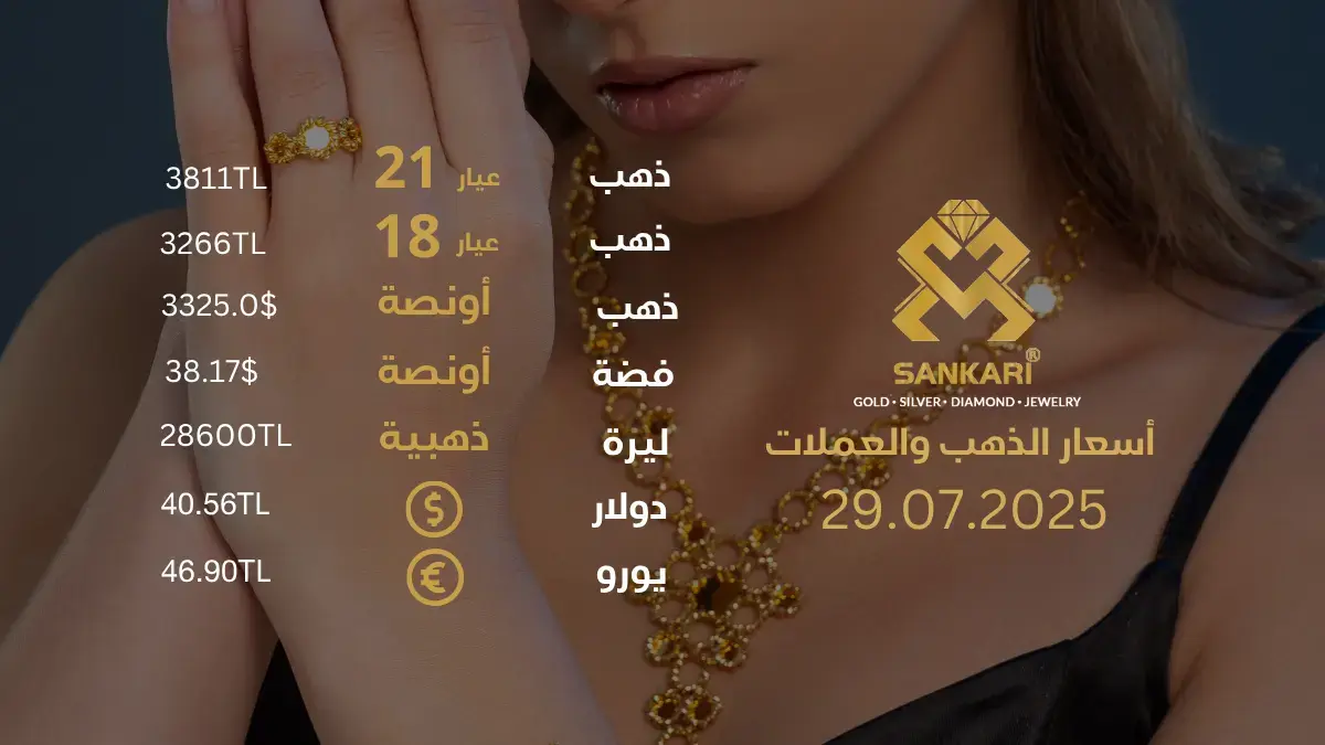 سعر الذهب اليوم في تركيا بتاريخ 2025-07-29 تحديثات دقيقة حول أسعار الذهب