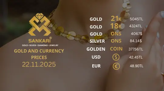 Gold Price Today in Turkey, Saturday 22 November 2025 – Latest Gold & Currency Updates