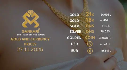Gold Price Today in Turkey, Thirsday 27 November 2025 – Latest Gold & Currency Updates