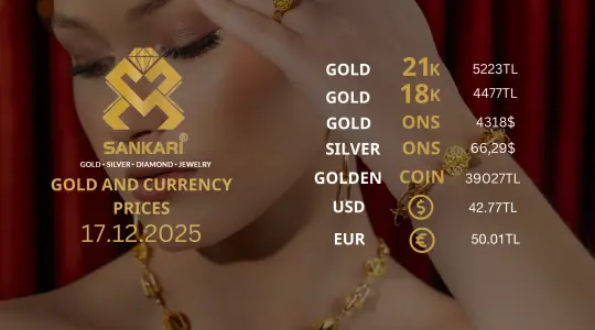 Gold Price Today in Turkey, Wednesday 17 December 2025 – Latest Gold & Currency Updates