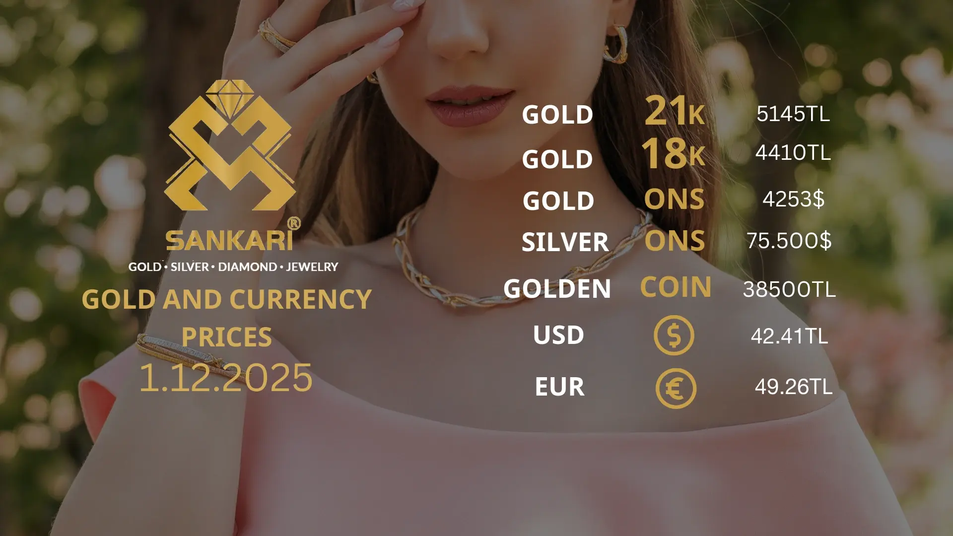 سعر الذهب اليوم في تركيا بتاريخ 2025-12-01 تحديثات دقيقة حول أسعار الذهب