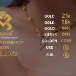 Gold Price Today in Turkey, Monday 05 January 2026 – Latest Gold & Currency Updates