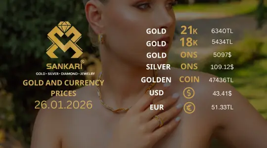Gold Price Today in Turkey, Monday 26 January 2026 – Latest Gold & Currency Updates