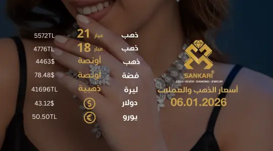 Gold Price Today in Turkey, Tuesday 06 January 2026 – Latest Gold & Currency Updates