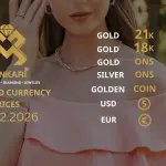 Gold Price Today in Turkey, Tuesday 03 February 2026 – Latest Gold & Currency Updates