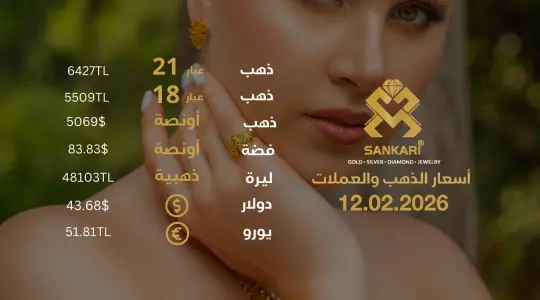 سعر الذهب اليوم في تركيا بتاريخ 2026-02-12 تحديثات دقيقة حول أسعار الذهب