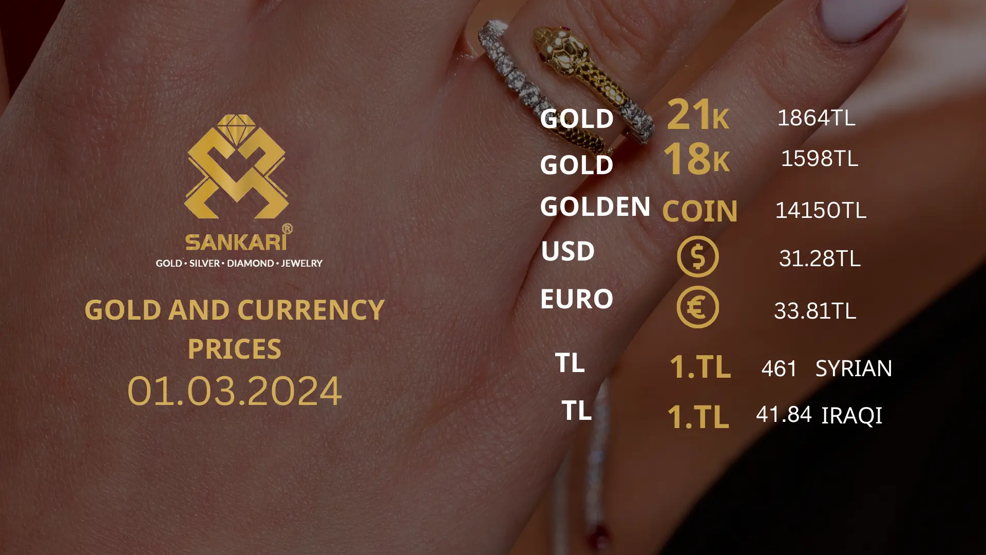 gold price in turkey friday 01-03-2024