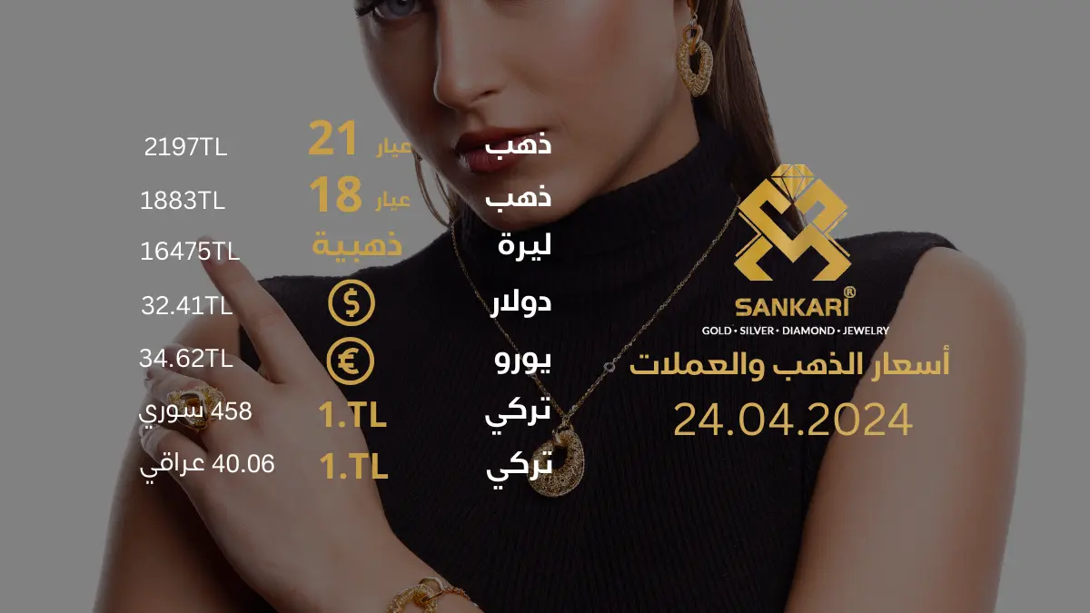 سعر غرام الذهب اليوم الاربعاء 24-04-2024