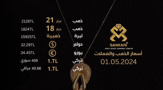 سعر غرام الذهب اليوم الاربعاء 01-05-2024