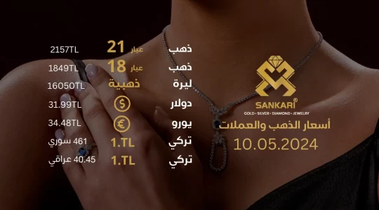 سعر الذهب اليوم الجمعة 10-05-2024