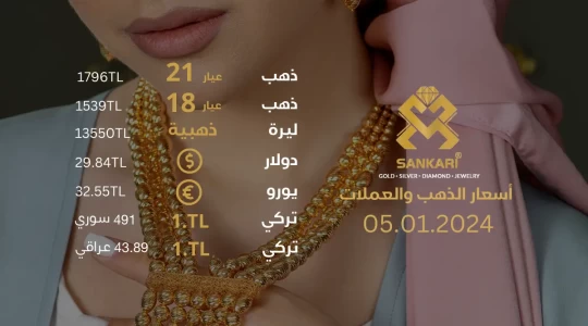 سعر غرام الذهب يوم الجمعة - سعر الليرة التركية امام الدولار اليوم