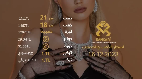 سعر غرام الذهب يوم السبت - سعر ليرة الذهب ليوم