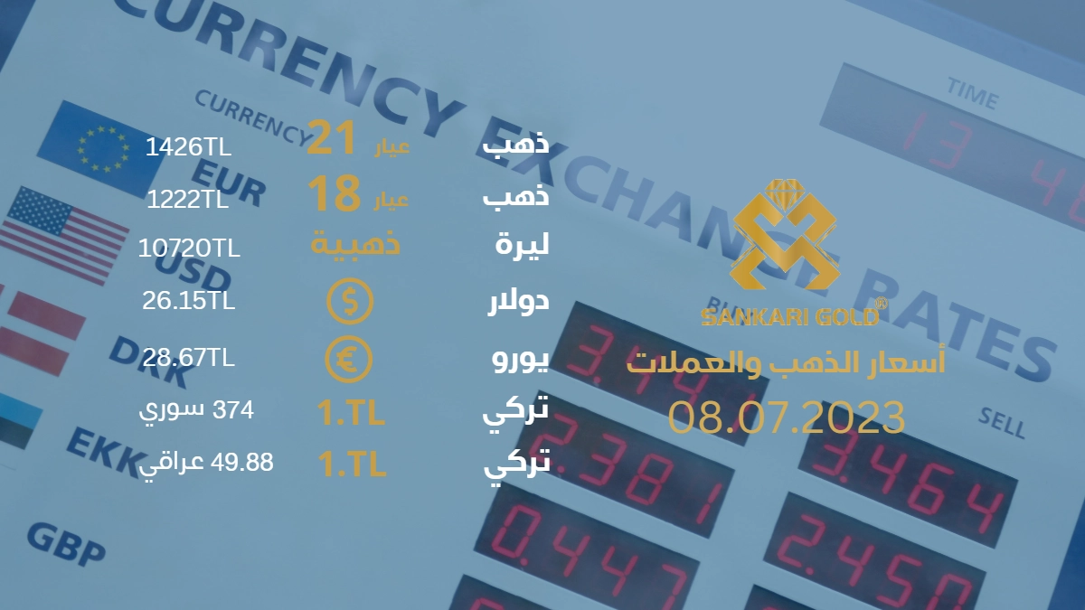 سعر جرام الذهب يوم السبت - سعر الليرة اليوم 08-07-2024